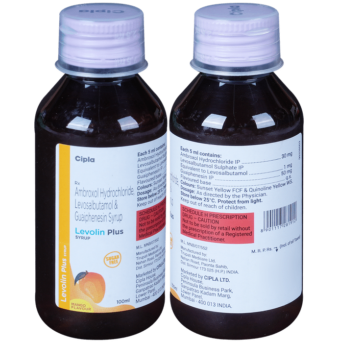 Levolin Plus Syrup Sugar Free Mango - Classic Derma