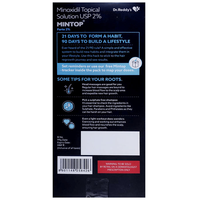 Mintop Forte 2 % Hair Regrowth Formula