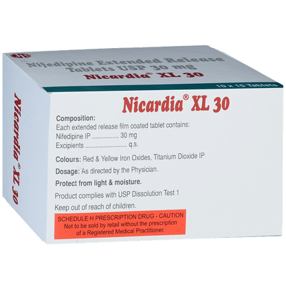 Nicardia XL 30 Tablet
