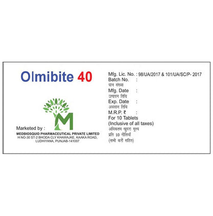Olmibite 40 Tablet