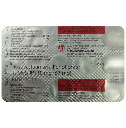 Razel-F 10 Tablet - Classic Derma