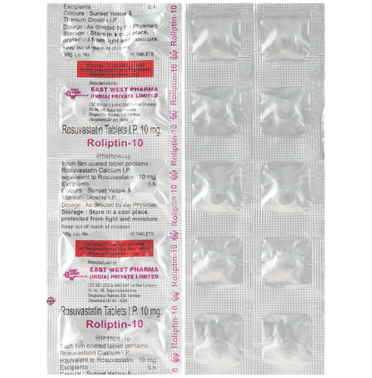 Roliptin 10 Tablet - Classic Derma