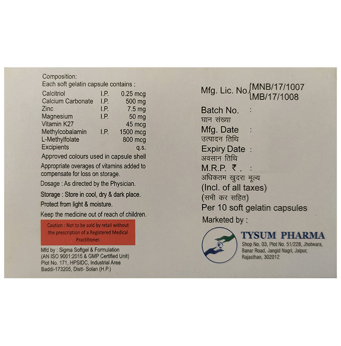 Calcinax Softgel Capsule