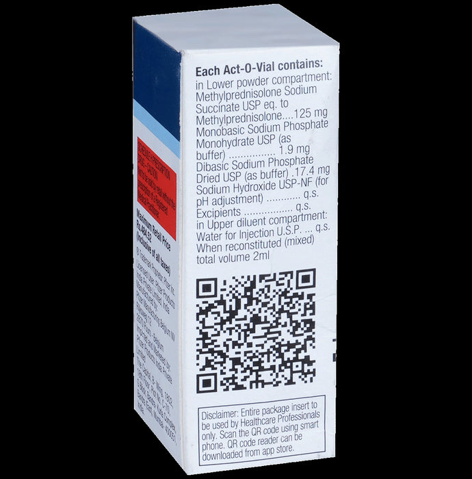 Solu-Medrol 125mg Injection