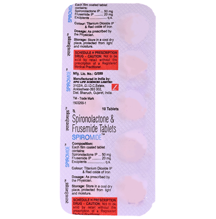 Spiromide Tablet - Classic Derma