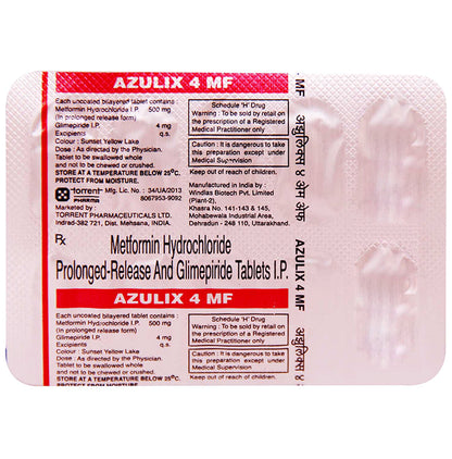 Azulix 4 MF Tablet PR
