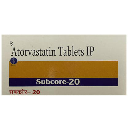 Subcore 20 Tablet - Classic Derma