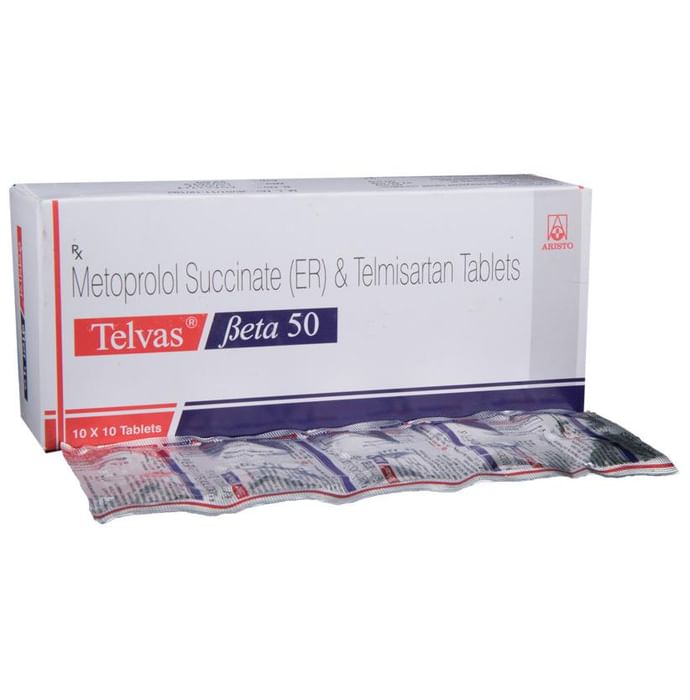 Telvas Beta 50 Tablet ER - Classic Derma