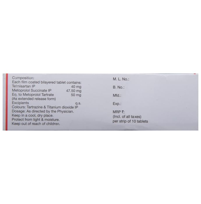 Telvas Beta 50 Tablet ER
