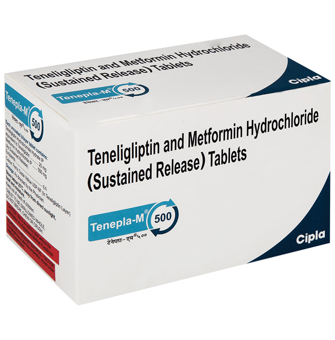Tenepla M 500mg/20mg Tablet SR - Classic Derma