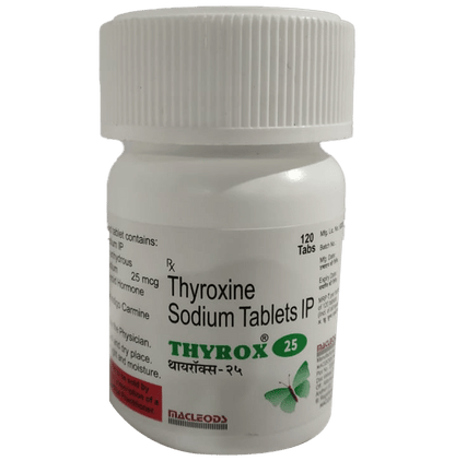 Thyrox 25 Tablet - Classic Derma