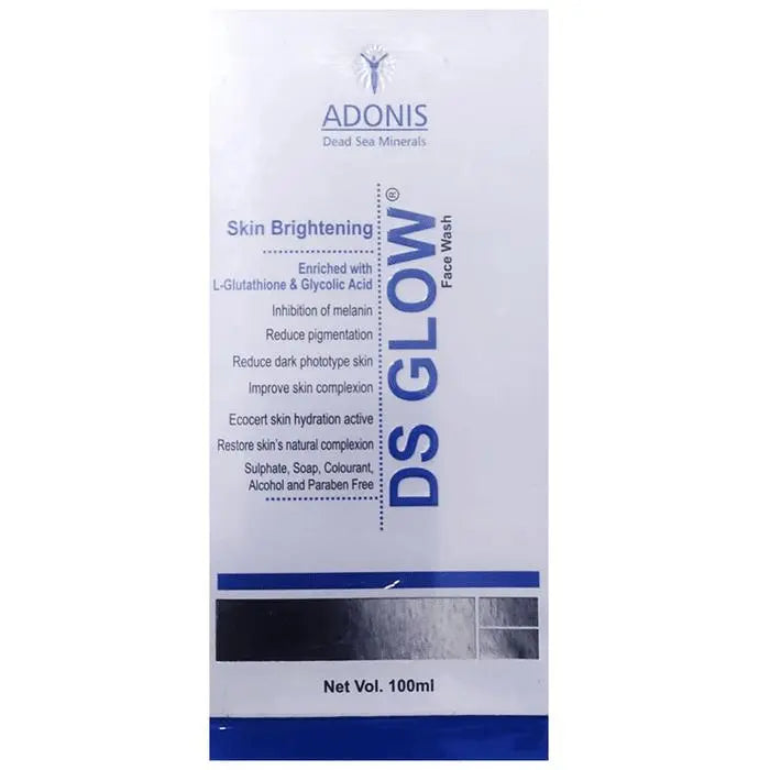 DS Glow Face Wash for Skin Brightening | Soap & Sulphate Free - Classic Derma 