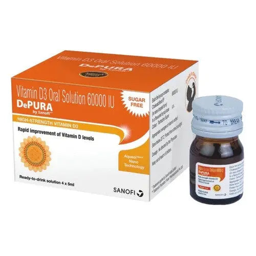 Depura 60k Vitamin D3 Oral Solution - Classic Derma 