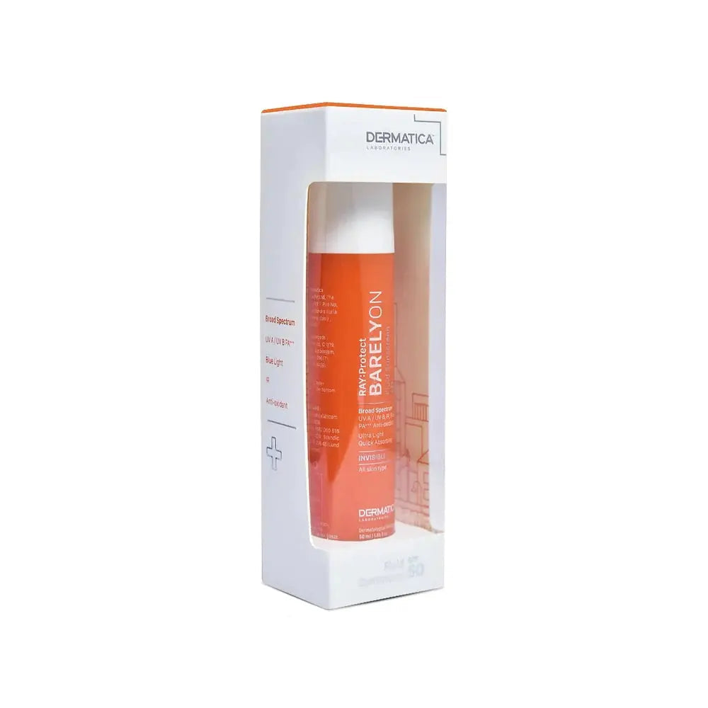 Dermatica Ray: Protect Barelyon Fluid Sunscreen SPF 50 - Classic Derma 