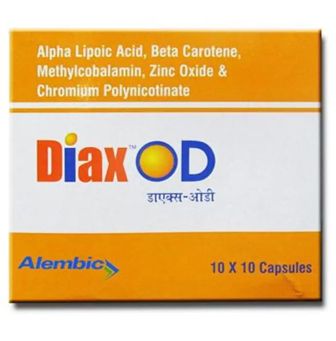 Diax OD Soft Gelatin Capsule - Classic Derma 