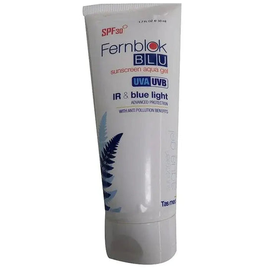 Fernblok BLU Sunscreen Aqua SPF 30 Gel - Classic Derma 