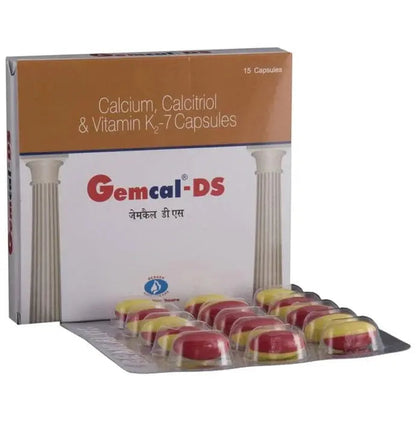 Gemcal DS Soft Gelatin Capsule - Classic Derma 