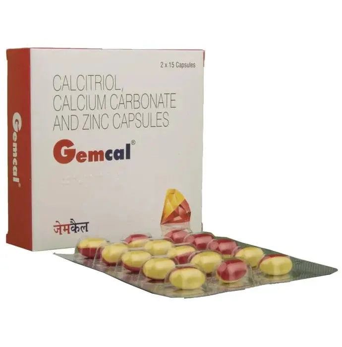 Gemcal Soft Gelatin Capsule - Classic Derma 