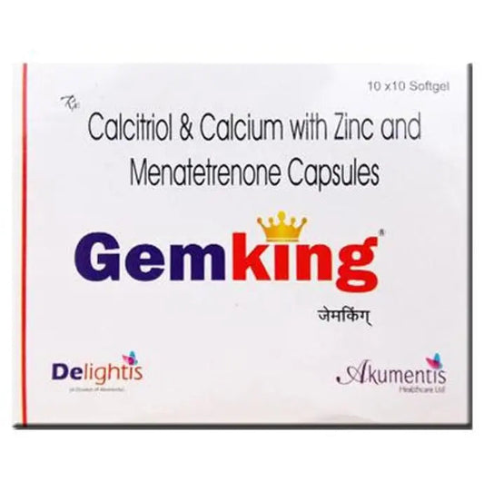 Gemking Soft Gelatin Capsule - Classic Derma 