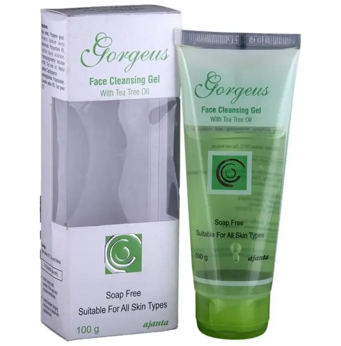 Gorgeus Face Cleansing Gel with Tea Tree Oil | Soap-Free - Classic Derma 