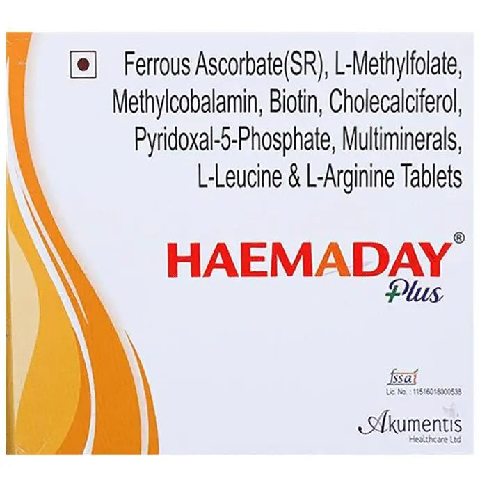 Haemaday Plus Tablet - Classic Derma 