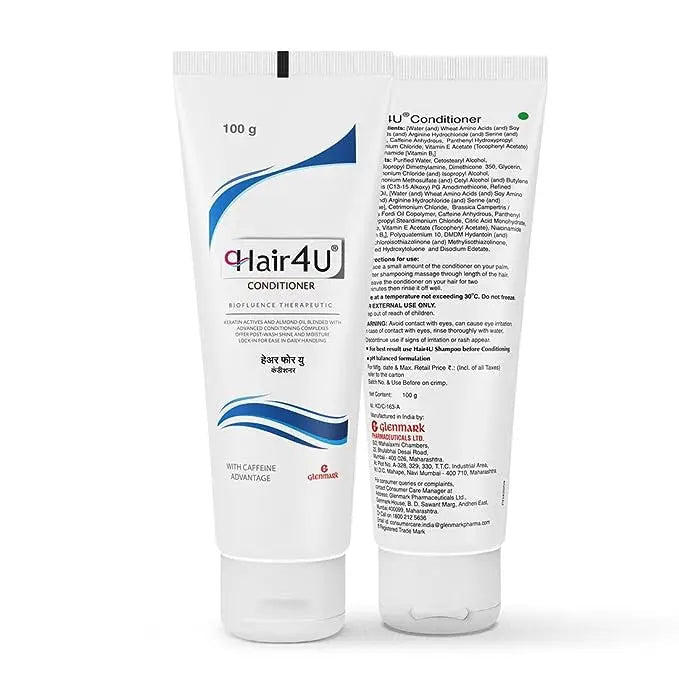 Hair 4U Conditioner with Keratin & Almond Oil - Classic Derma 