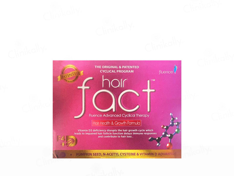 Hair Fact Fluence Advanced Cyclical Therapy (Women) F4+D - Classic derma