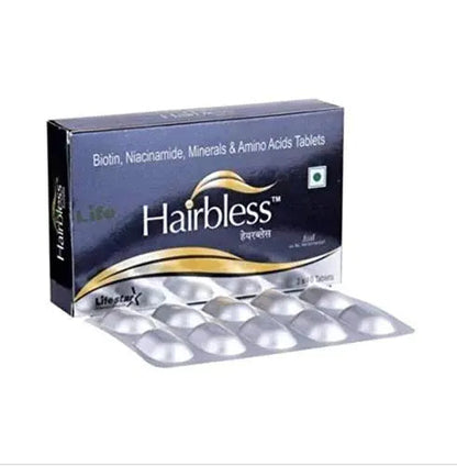 Hairbless Tablet 10s - Classic Derma 