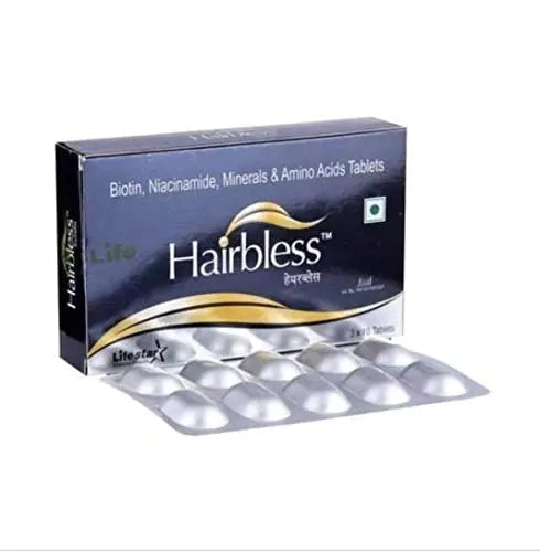 Hairbless Tablet 10s - Classic Derma 