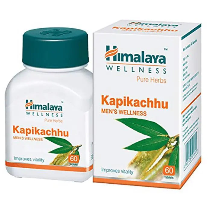 Himalaya Wellness Pure Herbs Kapikachhu Men's Health Tablet | Improves Vitality - Classic Derma 