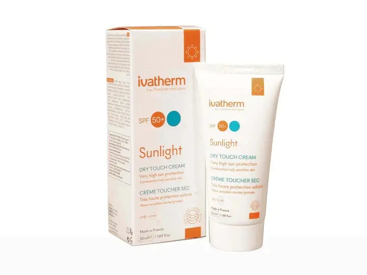 Ivatherm Sunlight SPF 50+ Dry Touch Cream 50ml - Classic Derma 