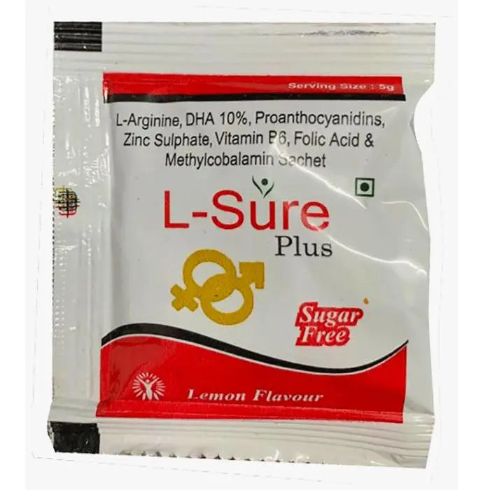 L-Sure Plus Granules Lemon Sugar Free - Classic Derma 