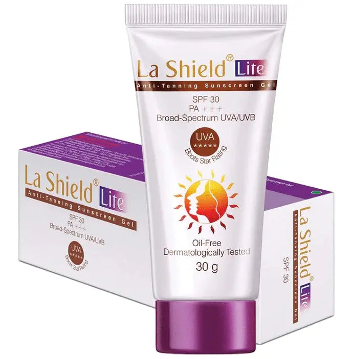 La Shield Lite Anti-Tanning Sunscreen Gel SPF 30 - Classic Derma 