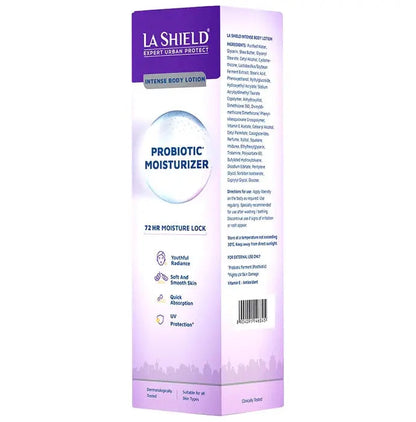 La Shield Probiotic Moisturizer Intense Body Lotion - Classic Derma 