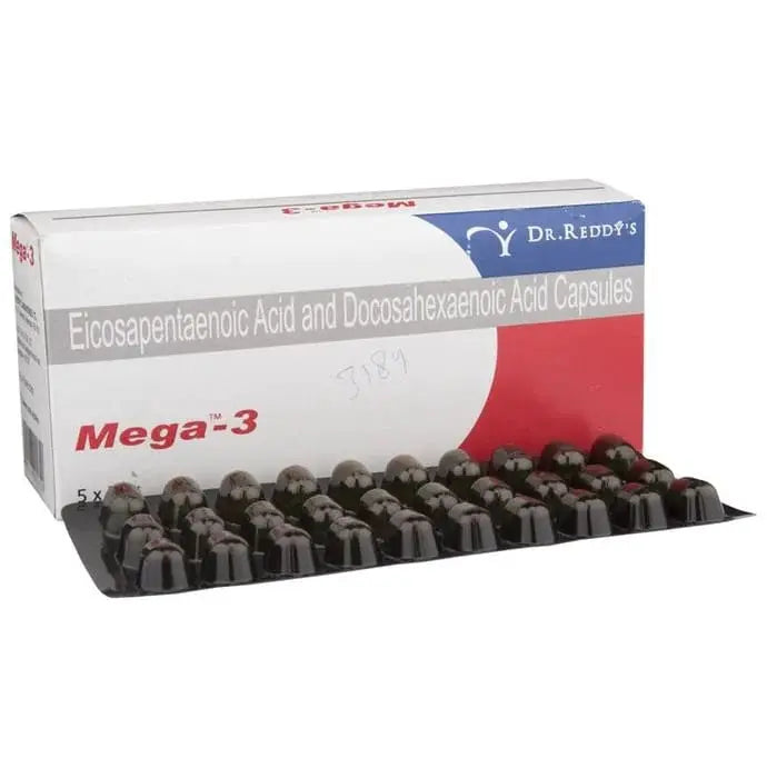 Mega -3 Soft Gelatin Capsule - Classic Derma 