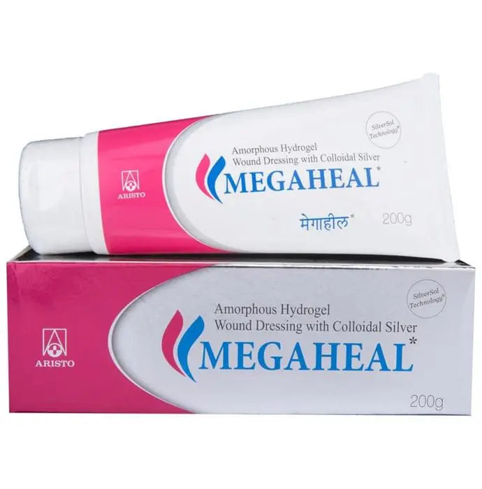 Megaheal Wound Dressing Gel with Colloidal Silver - Classic Derma 