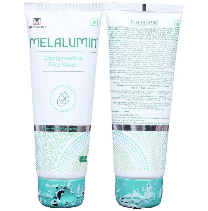 Melalumin Depigmenting Face Wash - Classic Derma 