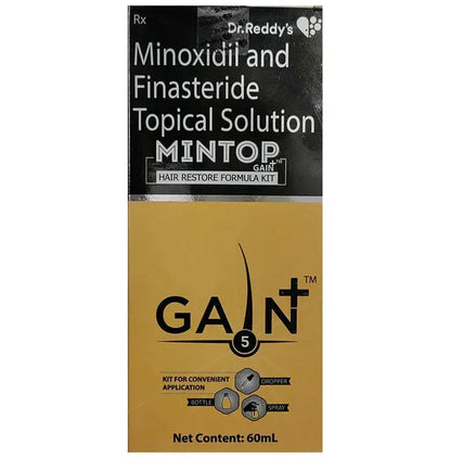 Mintop Gain + Hair Restore Formula Kit - Classic Derma 