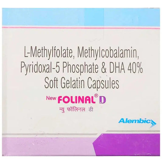 New Folinal D Soft Gelatin Capsule - Classic Derma 