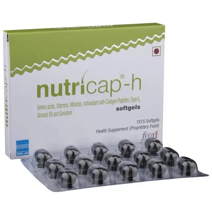 Nutricap-H Softgel Capsule - Classic Derma 