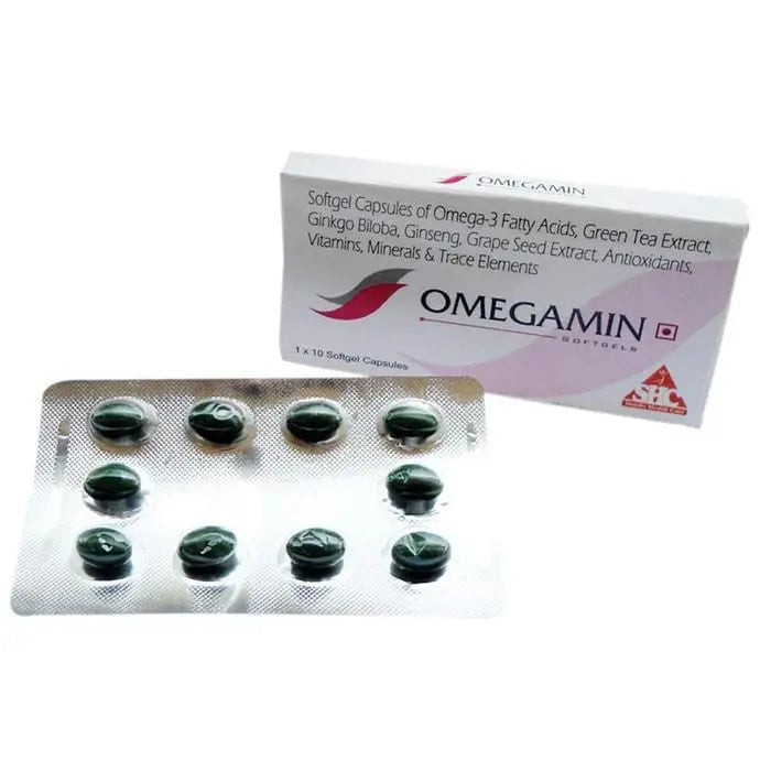 Omegamin Soft Gelatin Capsule - Classic Derma 