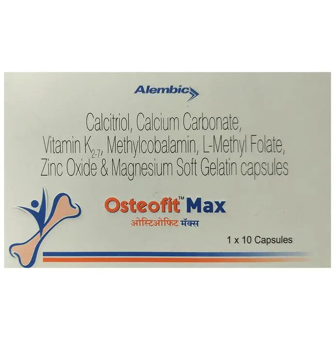 Osteofit Max Soft Gelatin Capsule - Classic Derma 