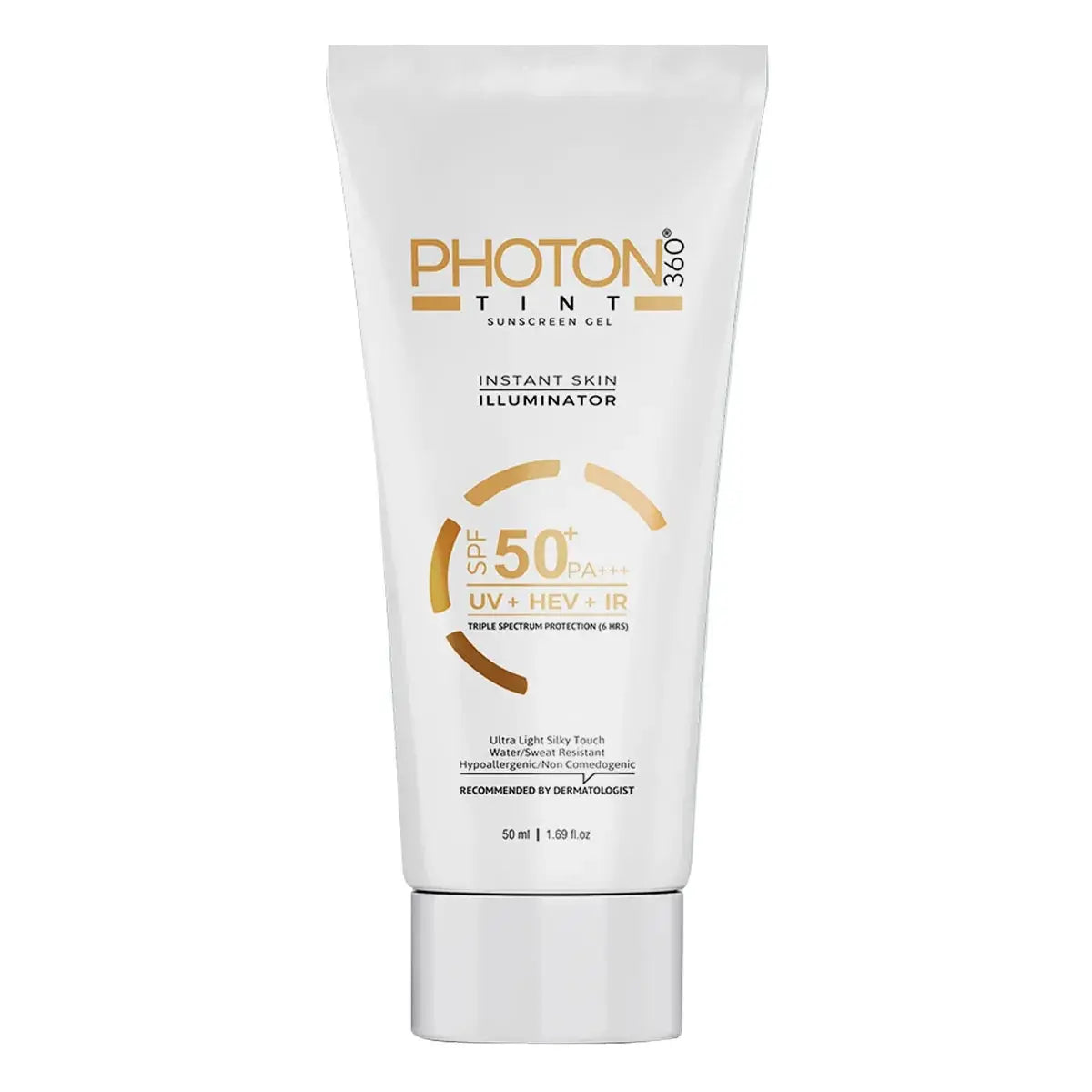 Photon 360 Tint Sunscreen Gel SPF 50 PA+++ - Classic Derma 