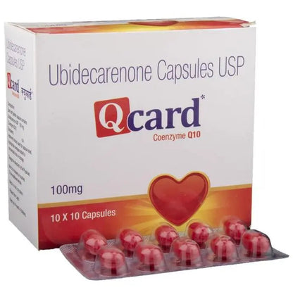 Qcard 100mg Soft Gelatin Capsule - Classic Derma 