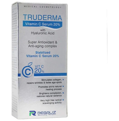 Regaliz Truderma Stabilized Vitamin C 20% Serum - Classic Derma 