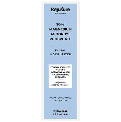 Rejusure 10% Magnesium Ascorbyl Phosphate Facial Moisturizer - Classic Derma 