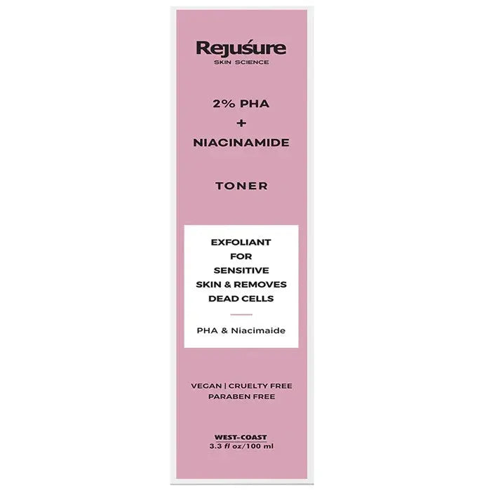 Rejusure 2% PHA+Niacinamide Toner - Classic Derma 