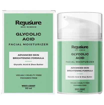 Rejusure Glycolic Acid Facial Moisturiser - Classic Derma 