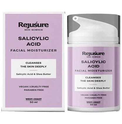 Rejusure Salicylic Acid Facial Moisturiser - Classic Derma 