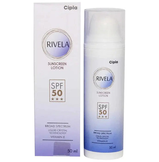 Rivela Sunscreen Lotion SPF 50 - Classic Derma 